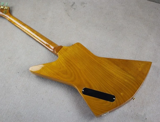 Специальная гусиная электрическая гитара оригинальная светильник коричневая