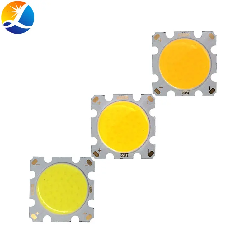 Dropshippg 10pcs 10W 15W 20W 30W COB LED 28mm Square Shape 20mm Round Emitting Light Warm Natural Cold White Lamp 30V 45V | Лампы и