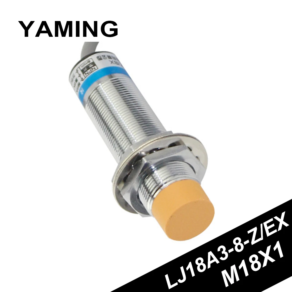 Нормально открытый 36 в металлический индукционный датчик ближнего переключения