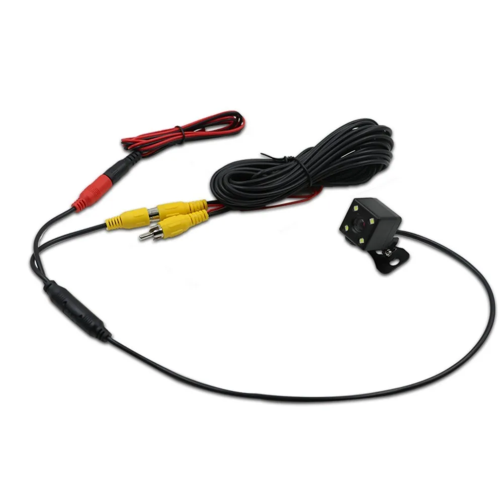 

4K8K12KCar rearview camera HD rear view video vehicle camera Backup Reverse Camera 4 LED Night Vision Parking Camera new 2021