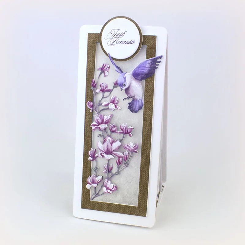 

JC Flowers Branch Metal Cutting Dies DIY Scrapbooking Handmade Card Make Shape Stencil Craft Mold Mould Model Decor New Design