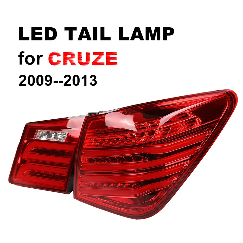 Светодиодный задний фонарь для Chevrolet Cruze 2009 2010 2011 2012 2013 светодиодный с левой и