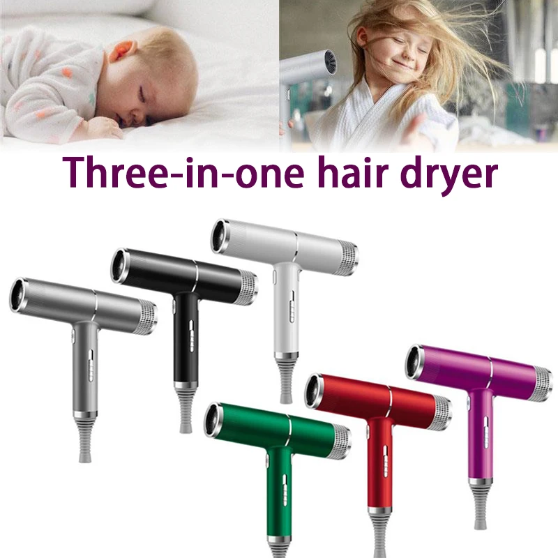 

Concept Negative Ionic Hair Dryer with High-speed Motor Quiet 3-in-1 Hair Dryer 3 Modes Design Household NN