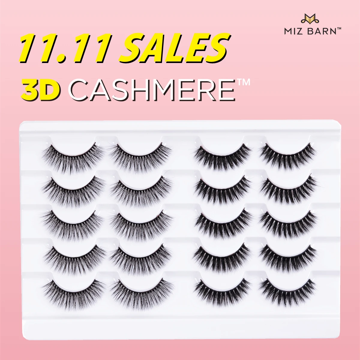 

MIZ BARN 1/5/10 Pair(s) Natural 3D False Eyelashes Fashion Fake Lashes Makeup Faux Mink Extension Eyelash Wholesale Fox Eyes Cil