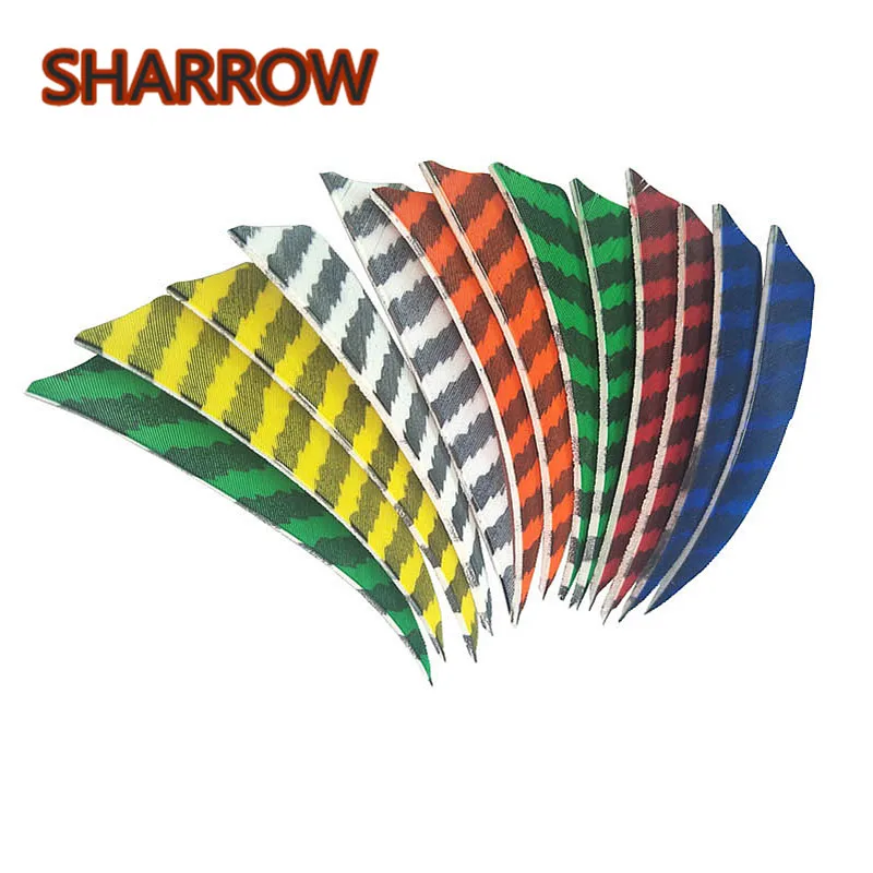 50 шт. высококачественные 4 дюймовые стрелы из индейки с перьями|Дартс| |