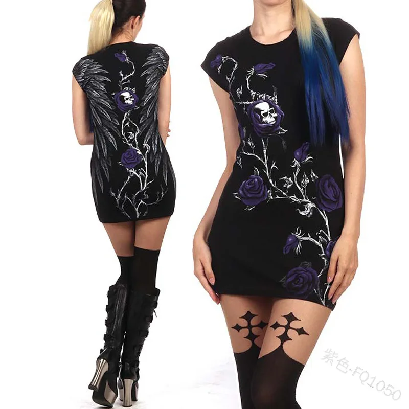 Маскарадный костюм на Хэллоуин косплей скелет роза женский сексуальный