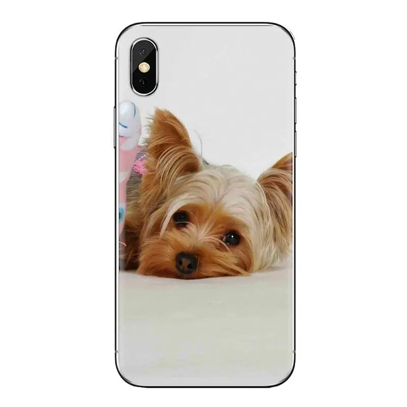 Silicone Phone Bag Case Yorkshire terrier dog puppy Pattern For Xiaomi Redmi 4A S2 Note 3 3S 4 4X 5 Plus 6 7 6A Pro Pocophone F1 |