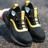 lightweight mens safety shoes construction site leisure and comfortable protective shoes couple labor insurance shoes