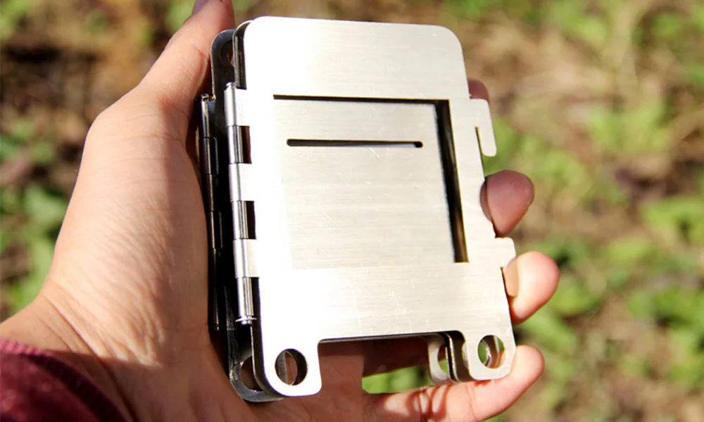 Lixada портативная титановая легкая складная деревянная плита карманная для