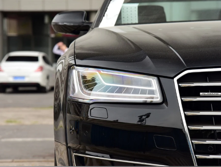 Для AUDI a8 d5- линзы фары прозрачный корпус абажур линзы свет прозрачное стекло автомобиля свет защитная крышка
