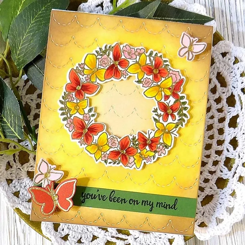 Металлические штампы covev для вырезания панели форма украшения скрапбукинга