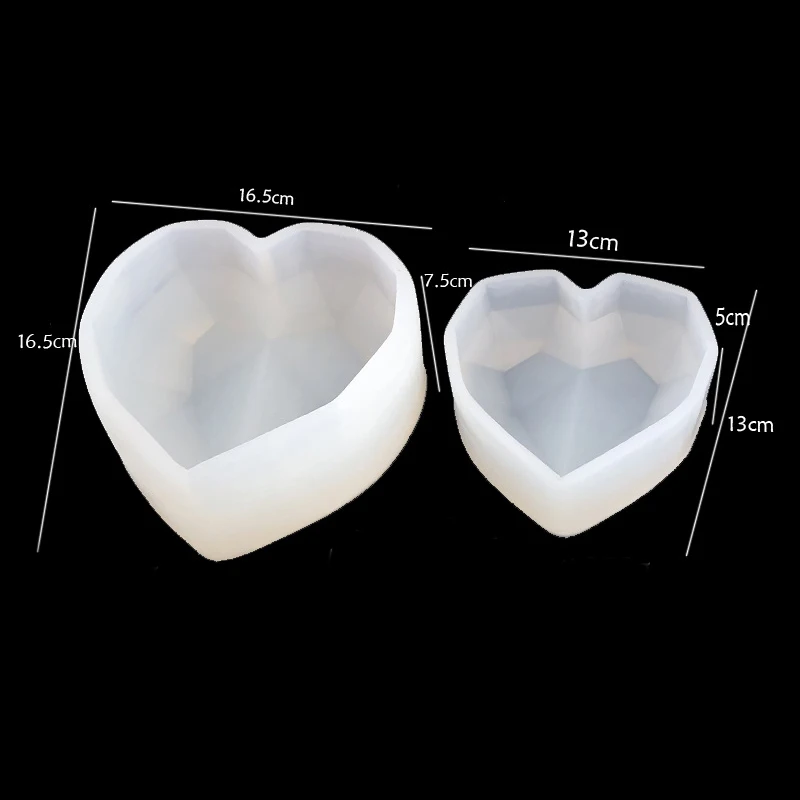 

Cake Mold Silicone Soap Mould Multifunction Food Grade Love Heart Shaped Baking Accessories Kitchen Gadgets