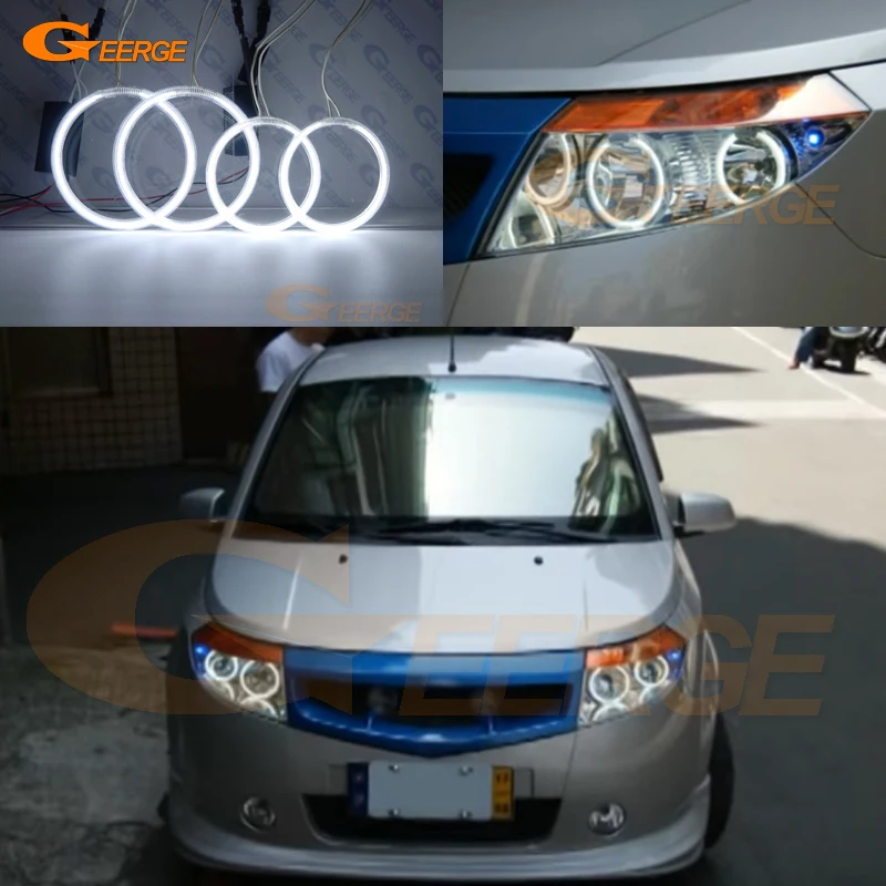 Для proton savvy 2005 2010 отличные ультра яркие CCFL ангельские глазки Halo кольца комплект
