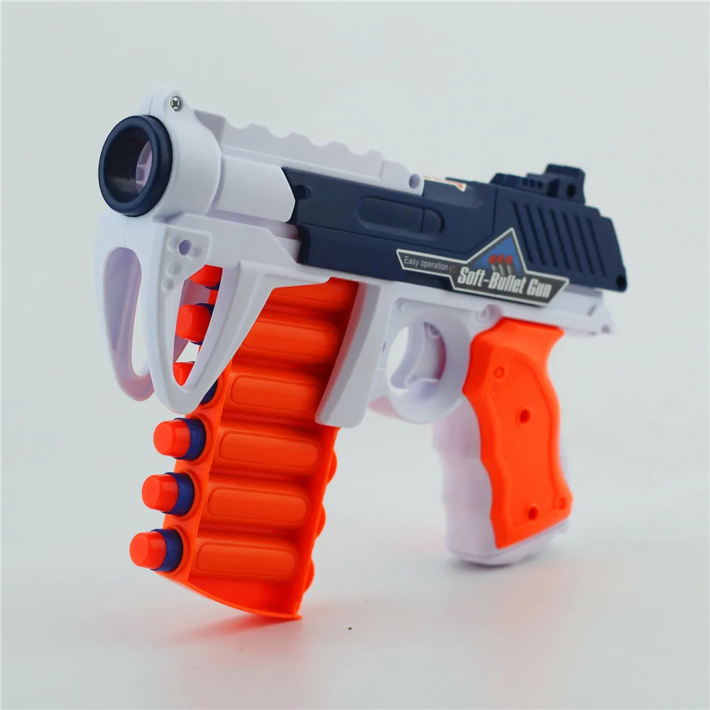 6 стрелочный ручной мягкий пулевидный пистолет костюм для Nerf пули игрушечный пистолет Дротика бластерный игрушечный пистолет для детей