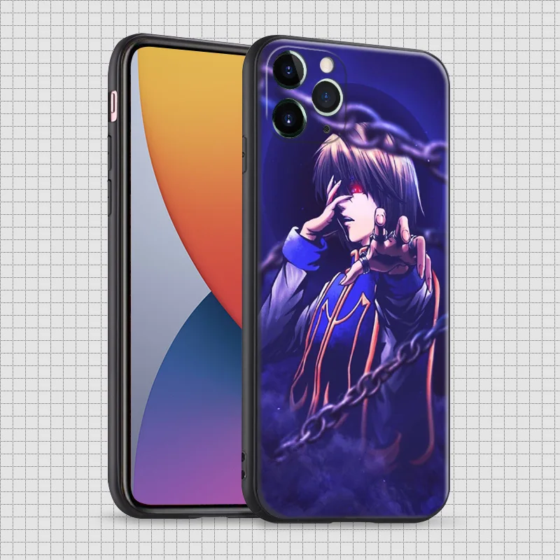 kurapika hunter x hunter anime for iphone se 6 6s 7 8 plus x xr xs 11 pro max soft silicone phone case cover shell free global shipping