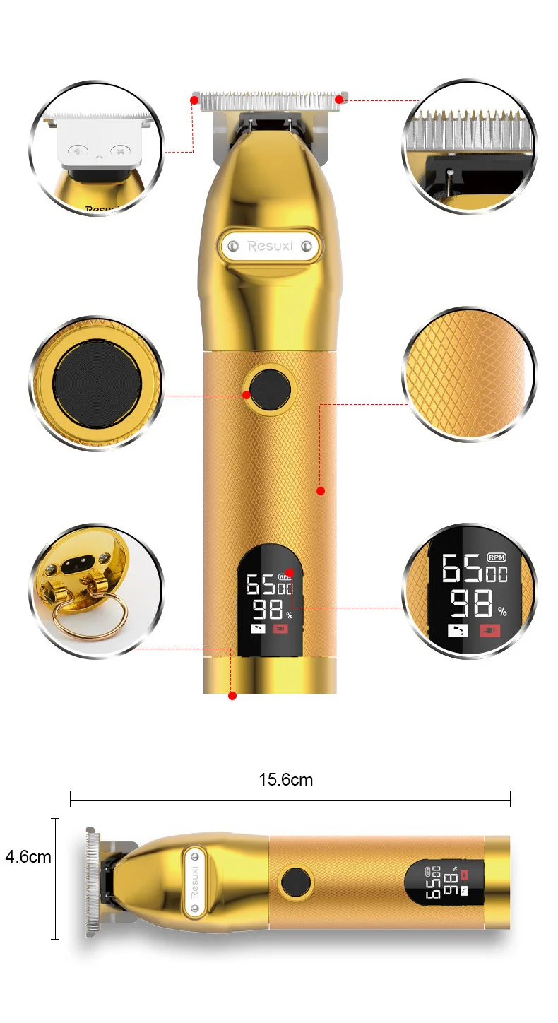 Машинка для стрижки волос масляная голова надпись короткая стрижка электронный