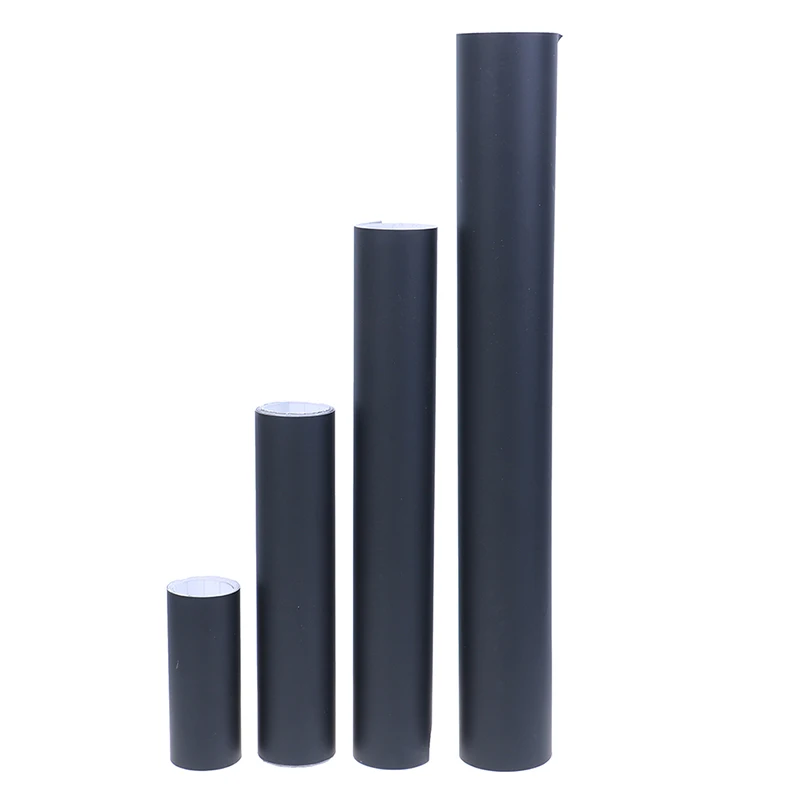 1 шт. Матовая Черная Виниловая пленка для автомобиля наклейка самостоятельного