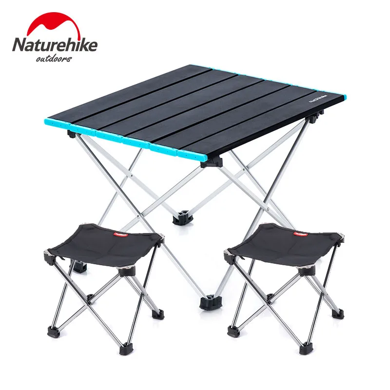 Naturehike открытый кемпинг дикая столовая Пикник путешествия Толстый алюминиевый