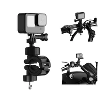 telesin bike mount bicycle motorcycle handlebar clip holder for gopro hero 10 9 8 7 5 insta360 osmo action 2 camera accessories