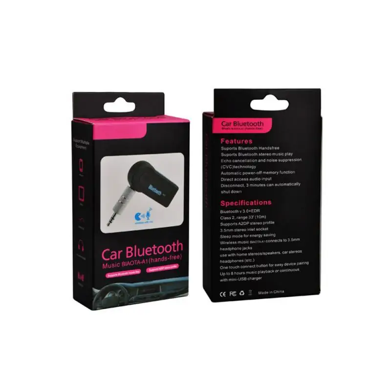 Bluetooth 4.0 Audio Receiver Transmitter 3.5mm AUX Stereo Adapter for PC TV Phone Ipad Video Player | Электроника