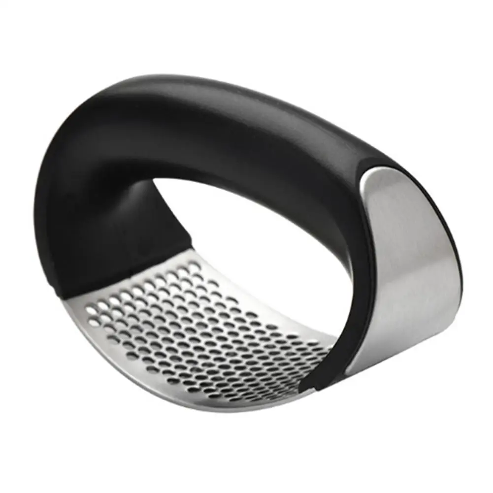 Домашний кухонный инструмент для измельчения чеснока из нержавеющей стали пресс