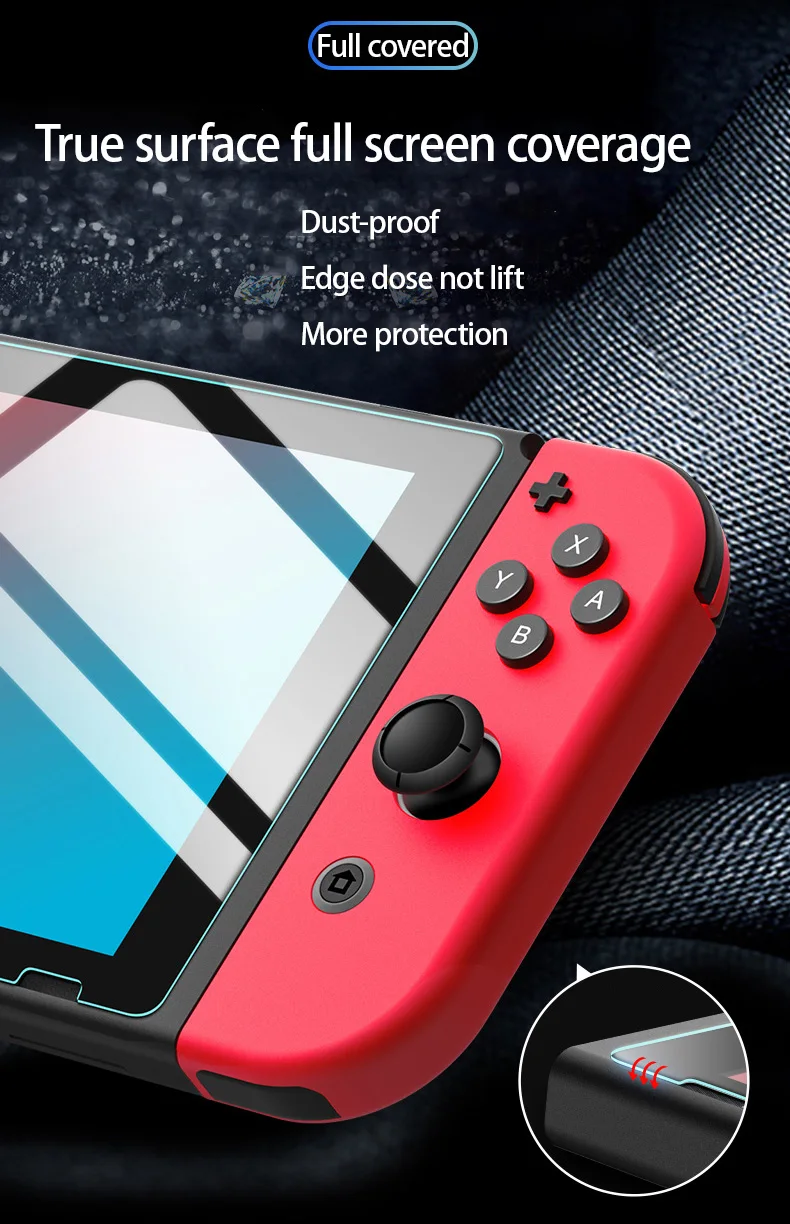Для экрана nintendo Switch стеклянная пленка для защиты от царапин NS HD пленка NX стеклянная пленка