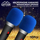 10 шт., губка для микрофона на лобовое стекло
