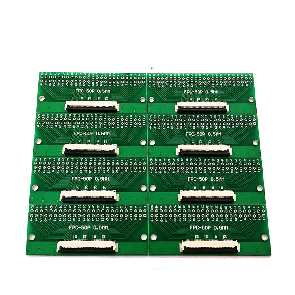 50 pin 0 5 мм FPC/FFC PCB разъем адаптера платы 50P плоский кабель односторонняя розетка для