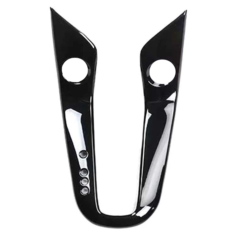 

2PCS Car Central Console Decoration Cover Gear Shift Panel Frame Decoration Trim Sticker for Chevrolet Cruze 2009-2015