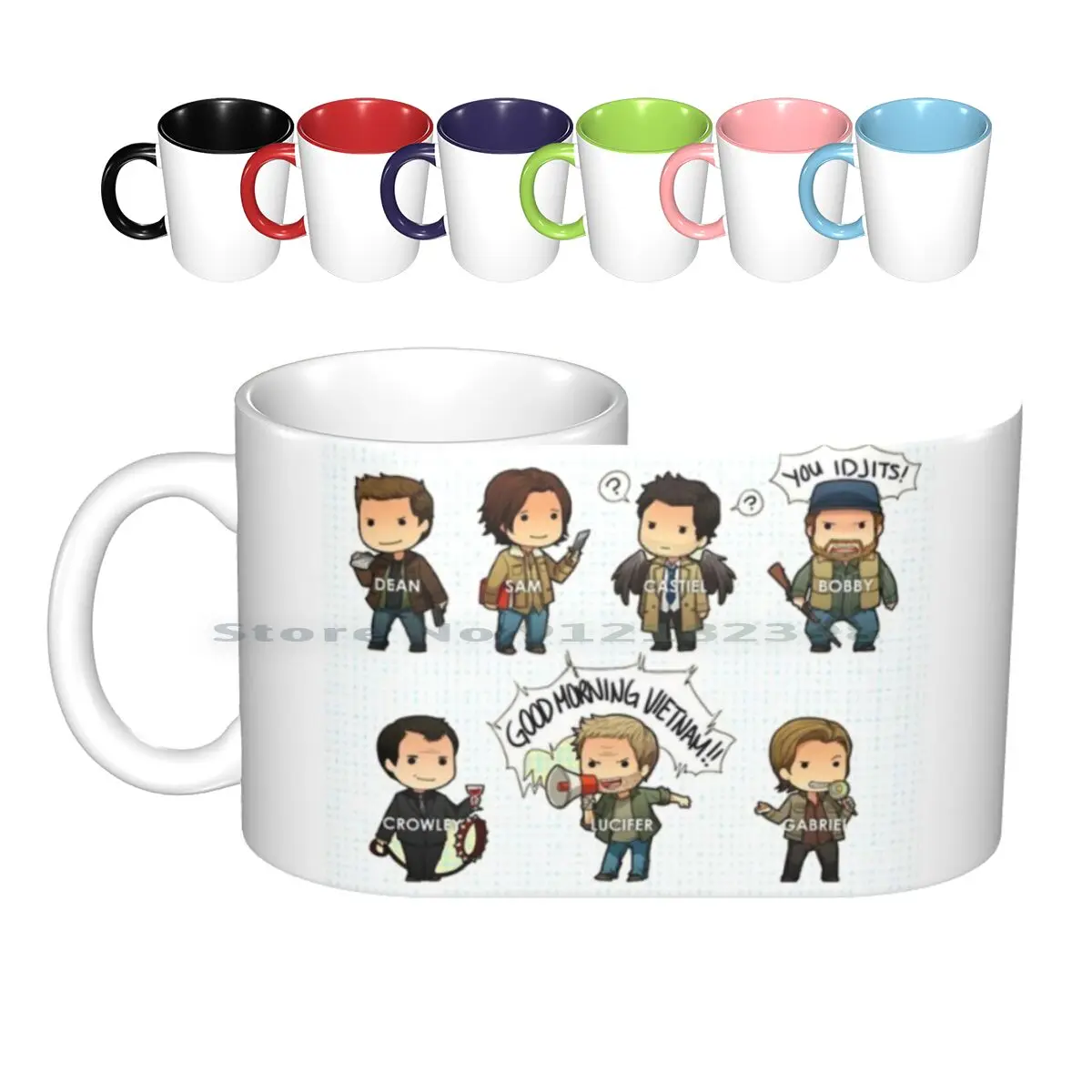 Супернатуральные керамические кружки кофейные чашки Кружка для молока и чая