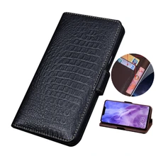 Genuine Leather Business Wallet Phone Cases For Umidigi Bison X10 Pro Flip Case For Umidigi Bison X10 Phone Bag Card Slot Pocket