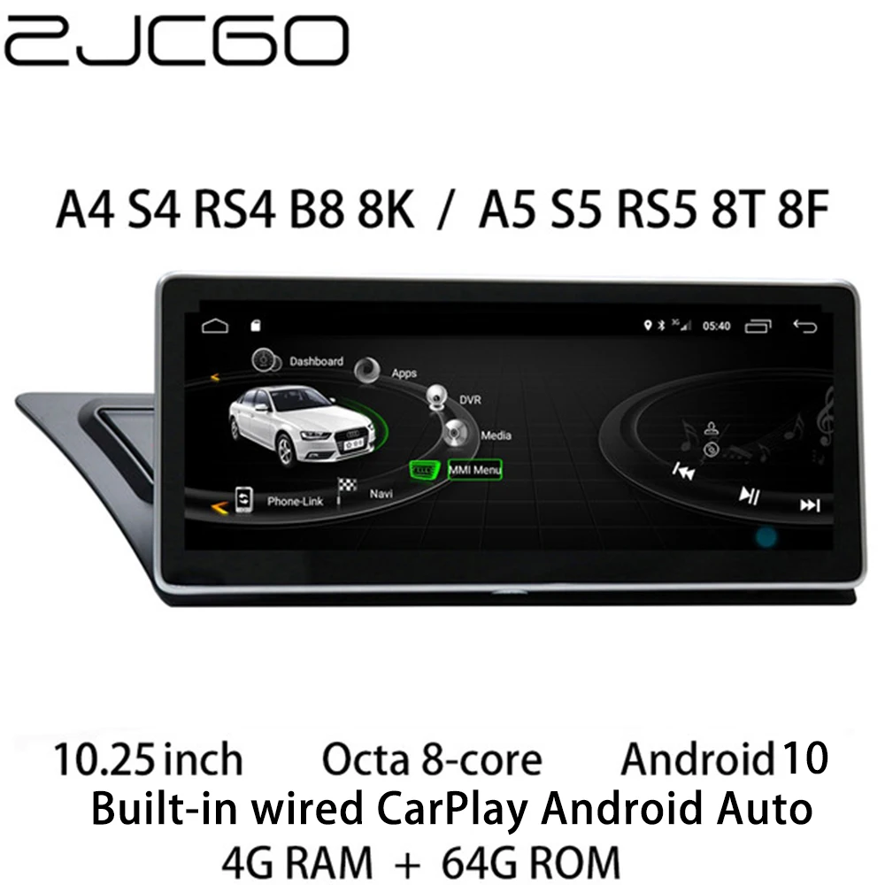 Автомобильный мультимедийный плеер стерео GPS DVD радио навигация Android экран MMI MIB