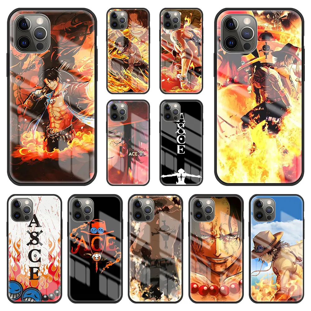 

Tempered Glass Case For Apple iPhone 11 Pro Max 12 Mini XR 7 8 Plus SE 2020 X XS 6 6S Phone Cover Funda ACE One Piece Shell Capa