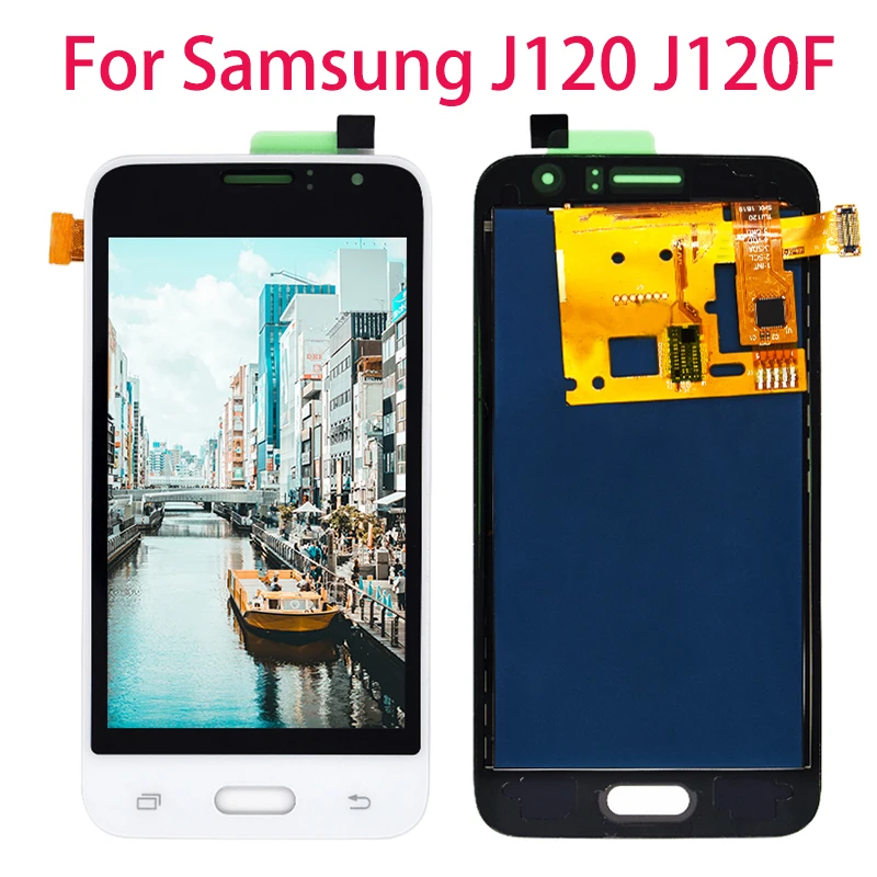 J120f ЖК-дисплей для samsung Galaxy J1 J120 J120f J120M J120H дисплей с сенсорным экраном дигитайзер дисплей для samsung j120f