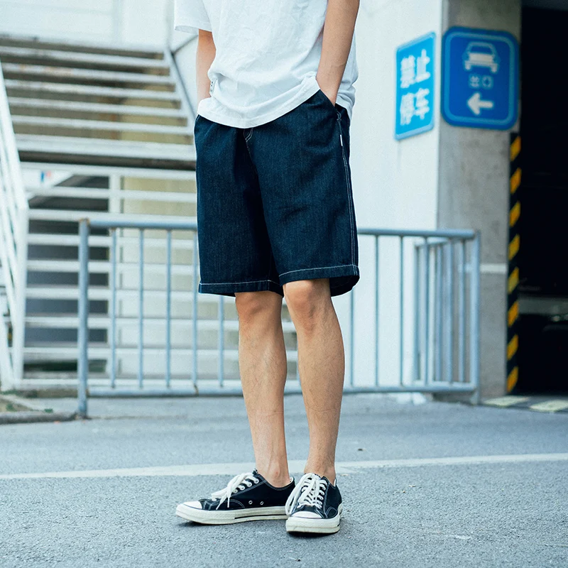 Casual Shorts Jean Hombre Mens Male Jeans Vintage Short Sweatpants Steampunk Shorts Bermuda Masculino Bodybuilding Shorts BB60DK