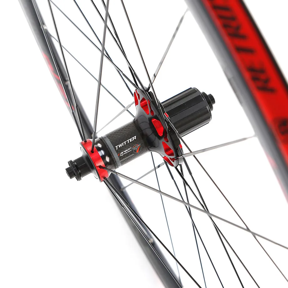 УГЛЕРОДНЫЙ волоконный концентратор ультра-легкий алюминиевый сплав 700C дорожный