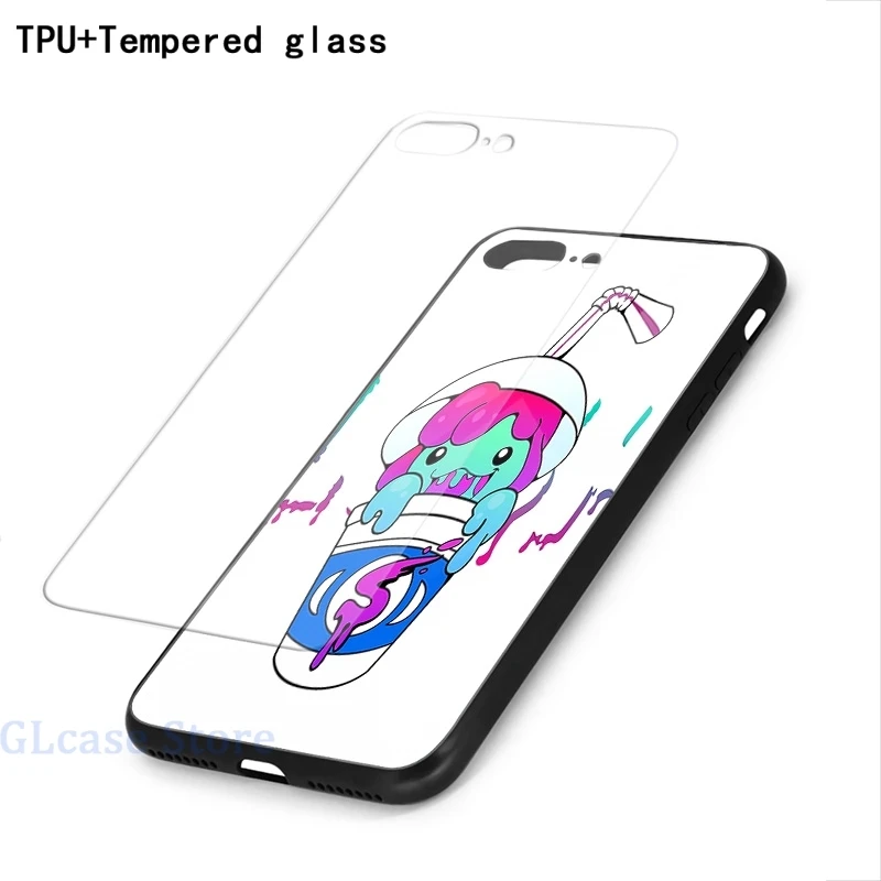 Чехол для телефона Slushii с логотипом iPhone 12 Pro 11 X XR XS Max 8 7 6 6s Plus 5s мягкая стеклянная