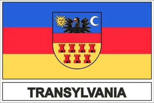 

Creative Sticker Flag Transylvania for Motorcycle Laptop Car RV SUV Wall Stickers