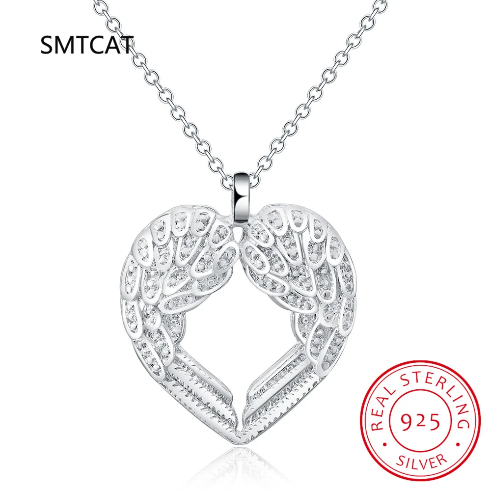 

Романтические женские серебряные ожерелья и подвески «ангельские крылья»