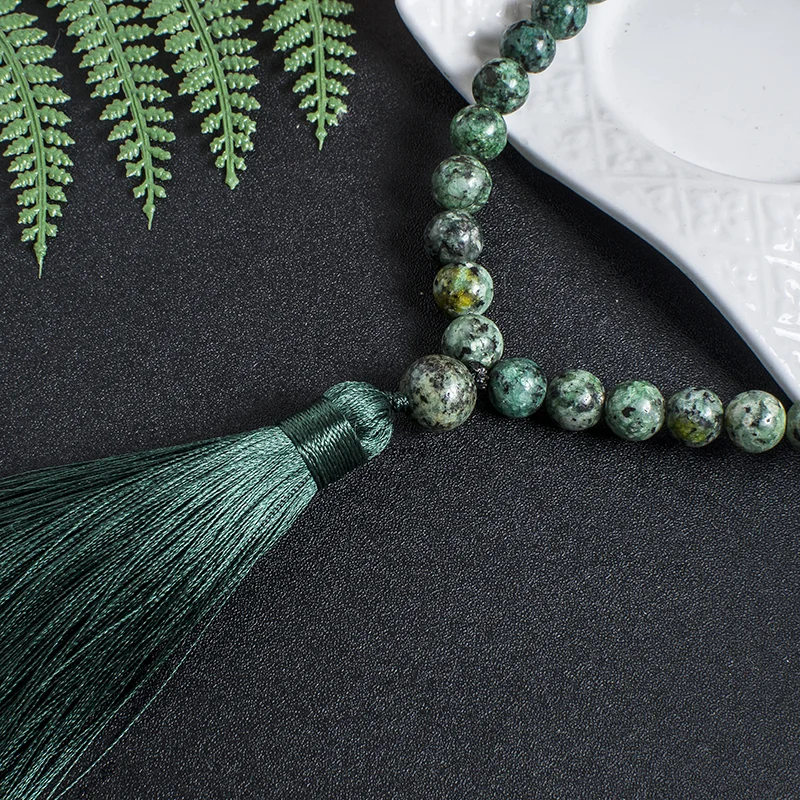 Браслет из бусин в африканском стиле унисекс украшение виде Розария с