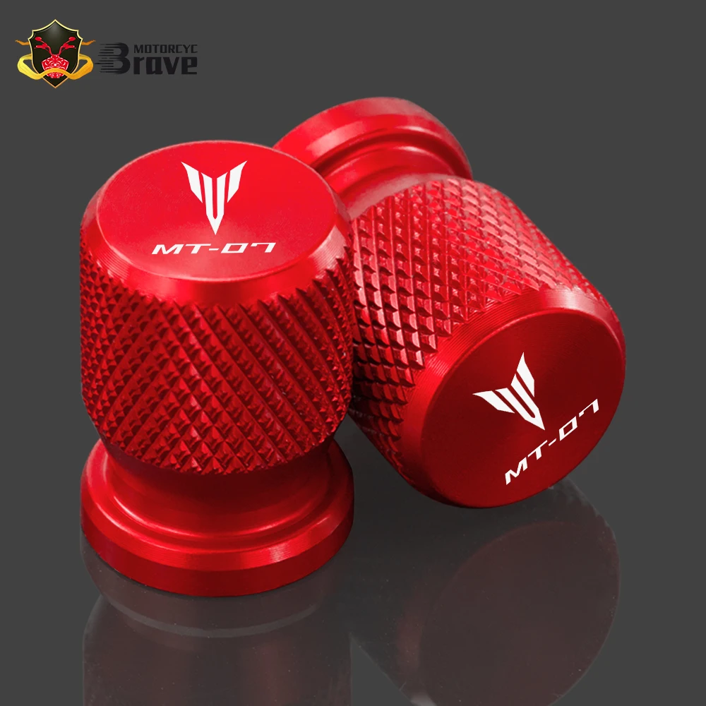 

MT 07 LOGO Motorcycle Wheel Tire Valve caps Accessories For YAMAHA MT-07 MT07 mt 07 all year 2017 2018 2019 2020