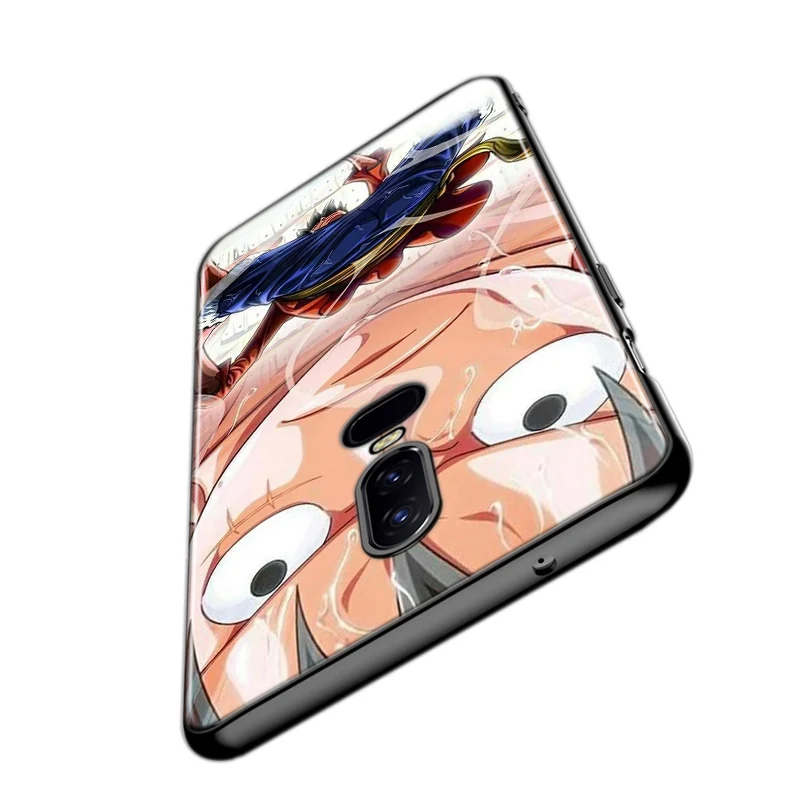 

Black Silicone Cover For OnePlus 8 Pro Shell One Piece Anime For OnePlus 5T 6 6T 7T 7 Pro Phone Case