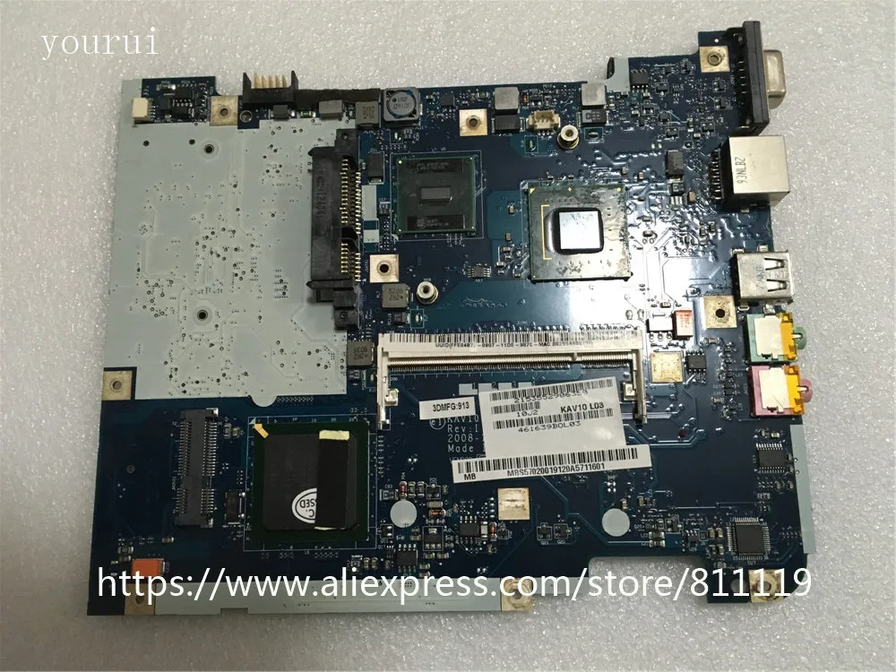 

yourui Original For acer aspire one D150 Mainboard MBS5702001 KAV10 LA-4781P Fully tested