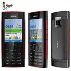 Разблокированный Мобильный телефон Nokia X2-00, бу, с Bluetooth, FM, mp3-плеером, русской клавиатурой