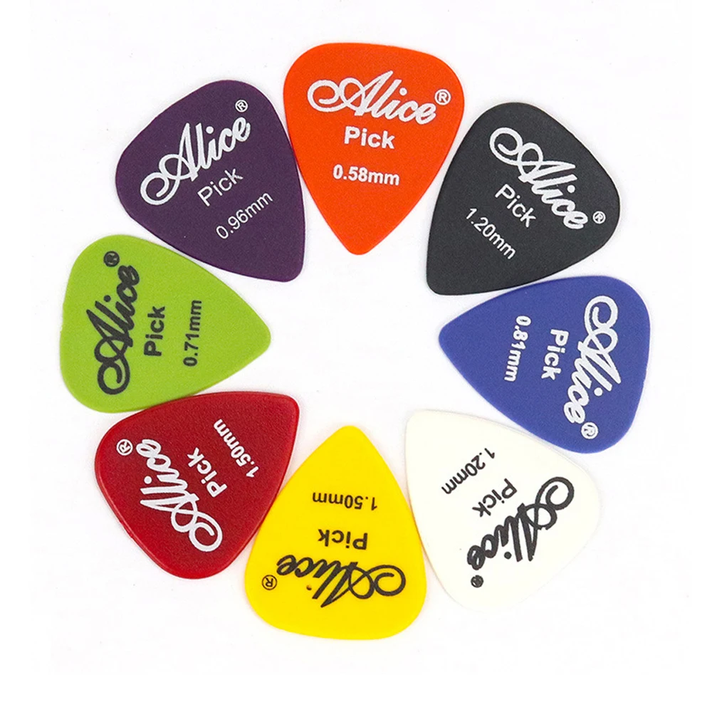 1 box fall 30 50 gitarre picks alice akustische elektrische bass pic plektrum vermittler gitarre zubehör dicke 058 15mm free global shipping