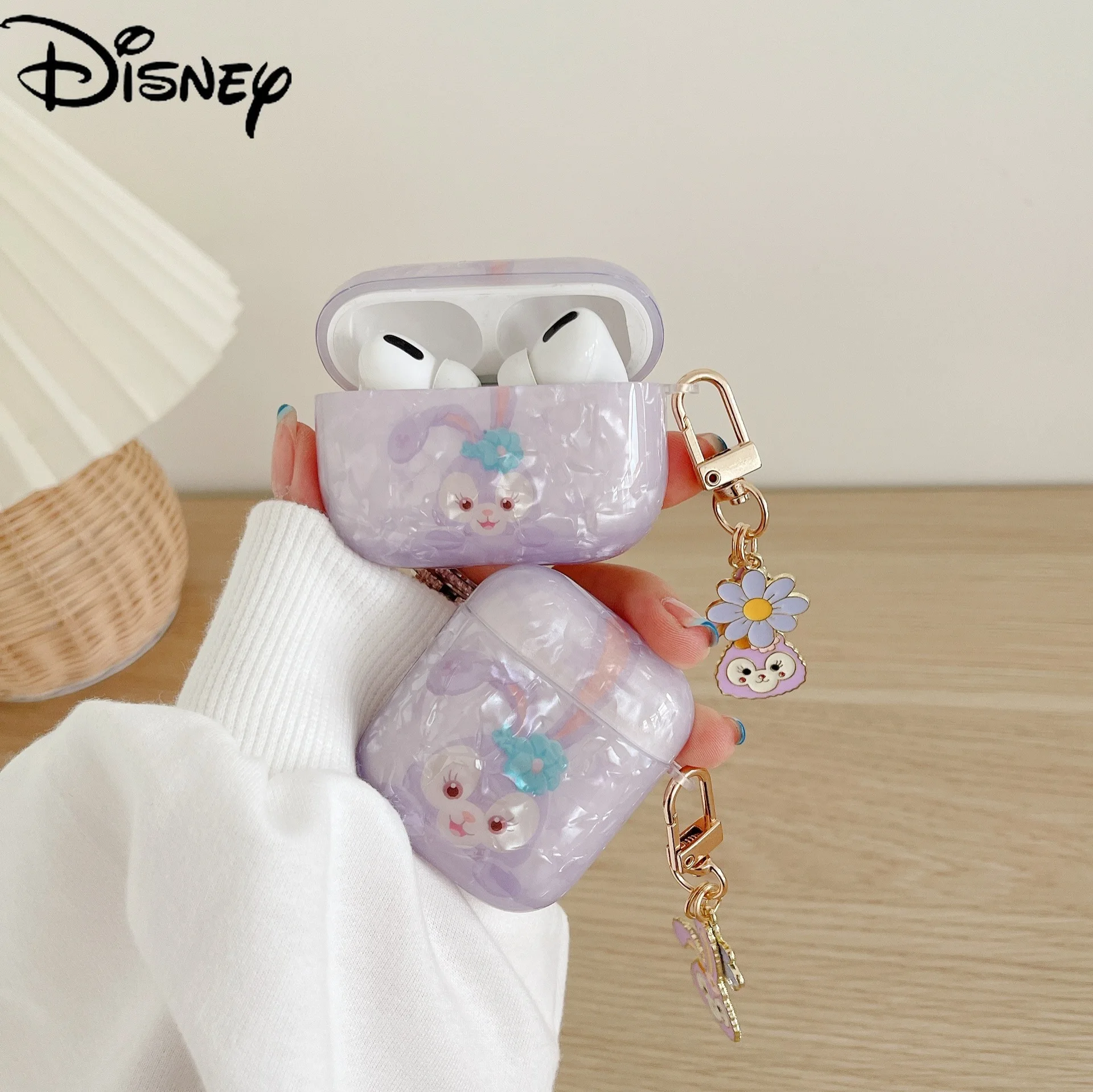 

Disney Stellalou for Airpods 1/2 Generation Protective Sleeve Apple Pro3 Generation Bluetooth Compatible Wireless Headset Shell