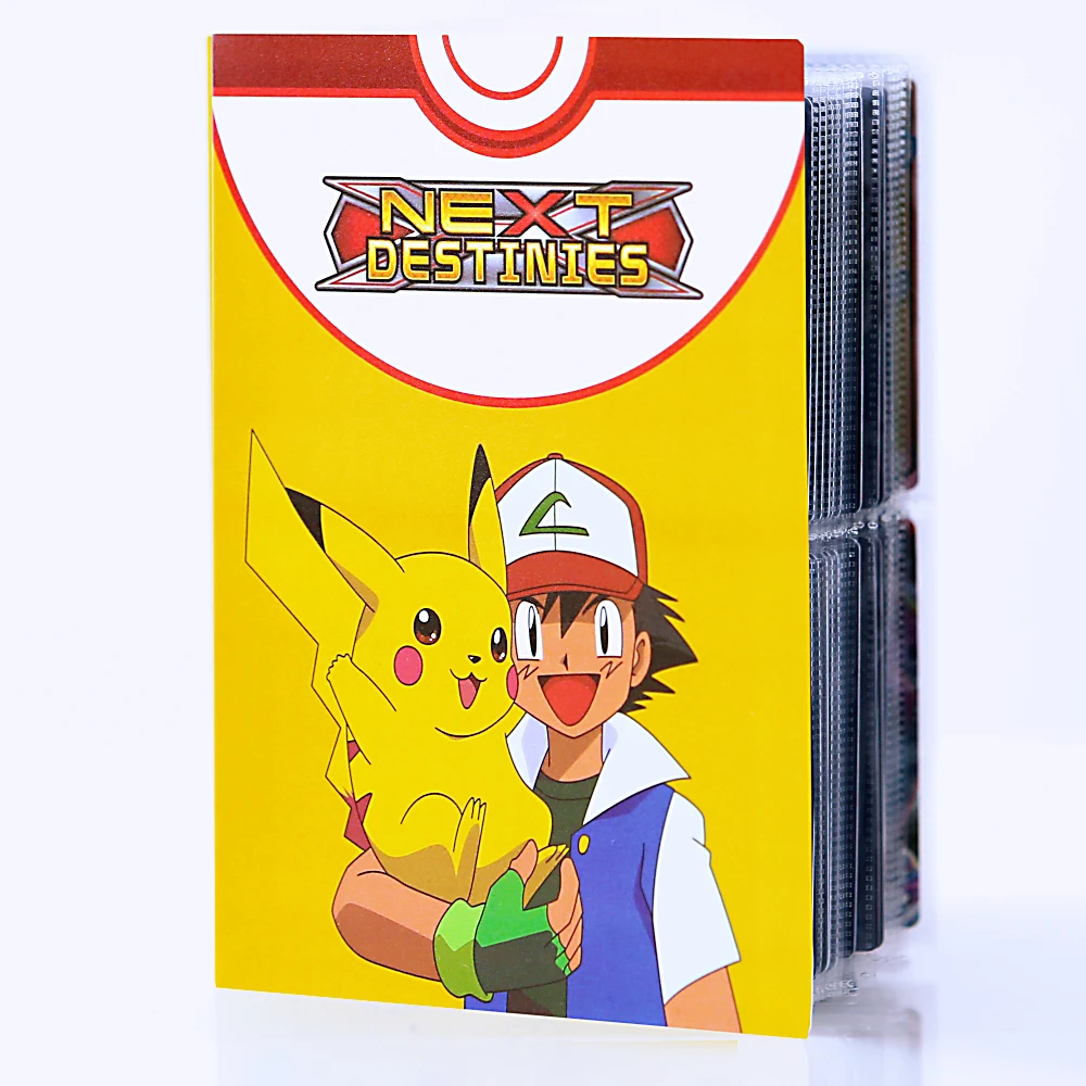 Коллекционные Карточки с покемоном альбом для игр персонажи карточки папка книг
