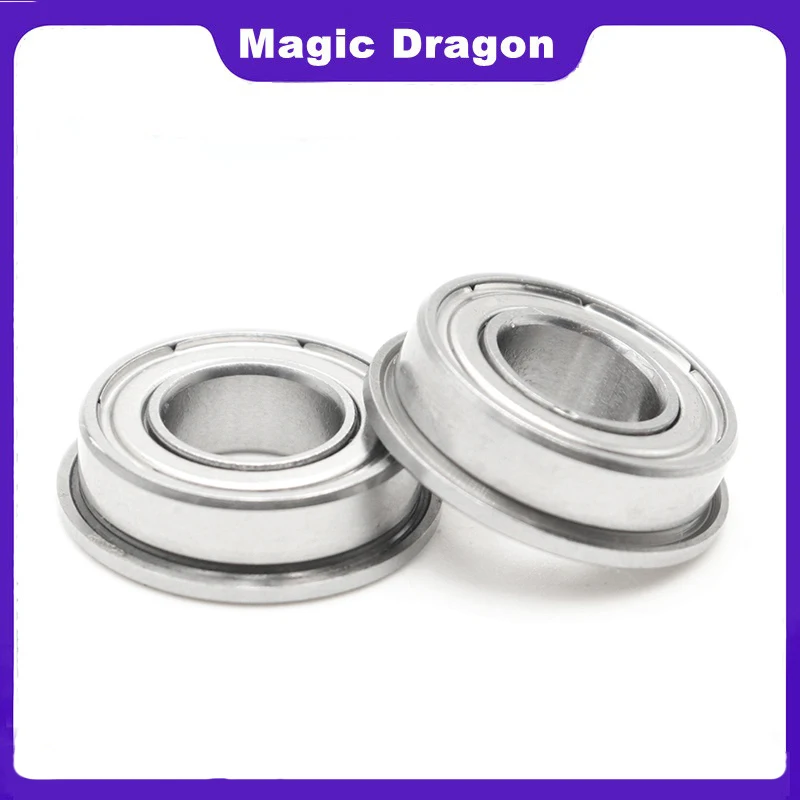 5/10PCS F608ZZ F608 ZZ With Flange Miniature Deep Groove Ball Bearing F8x22x7mm F608-2Z CNC milling machine pulleys - купить по