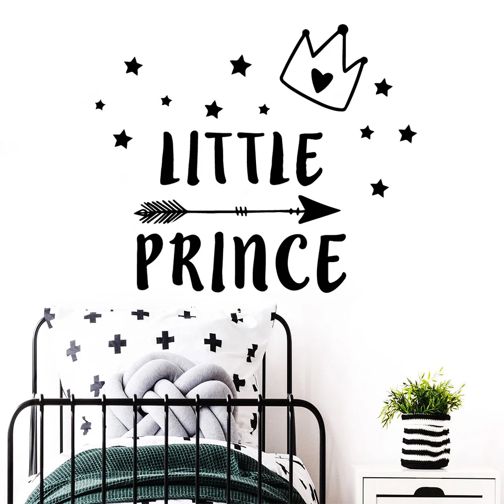 Красивые наклейки на стену Маленького принца Настенные обои материал ПВХ винил