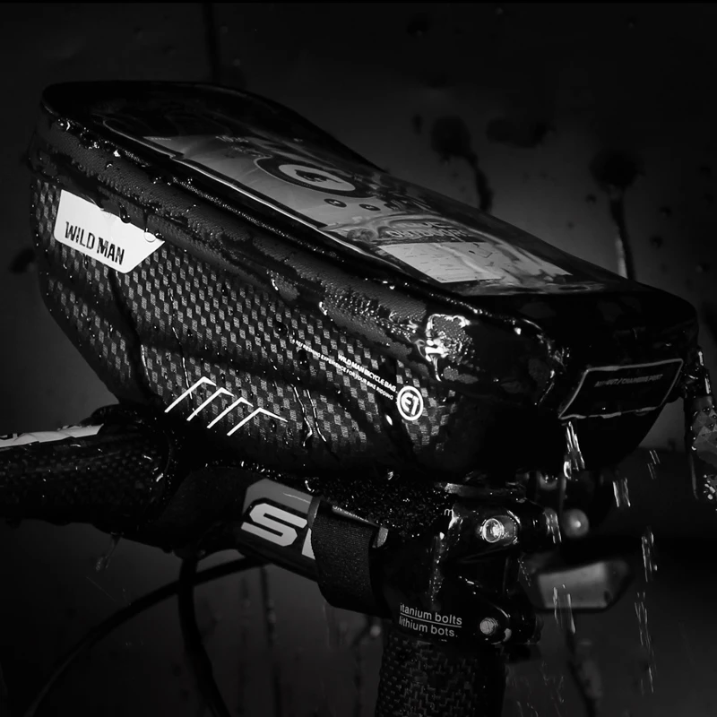 Дикий человек велосипедная сумка для велосипеда непромокаемые 5 8/6 0 дюймов чехол